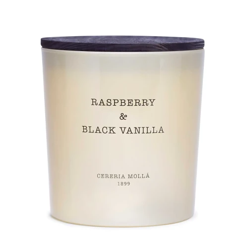 Raspberry & Black Vanilla - Vela Perfumada 600 g.