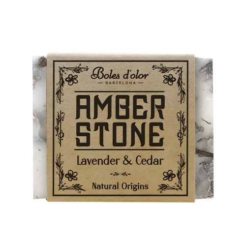 Lavender & Cedar - Amber Stone